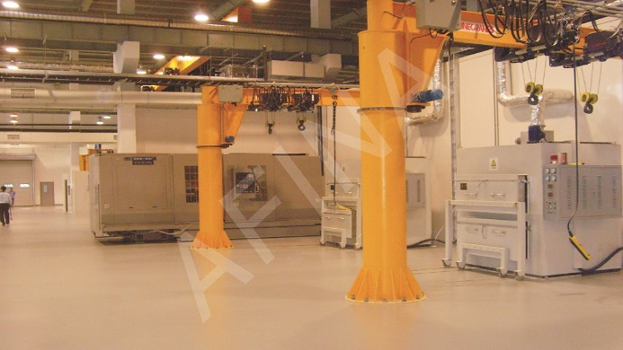 Processing and manufacturing floor system
