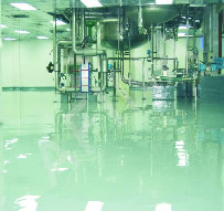 Chemical corrosion floor system