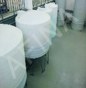 Chemical corrosion floor system