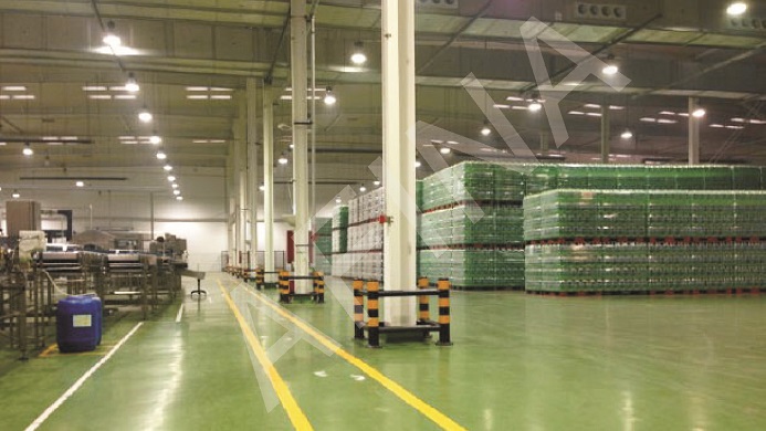 Warehouse logistics floor system