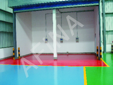 Warehouse logistics floor system